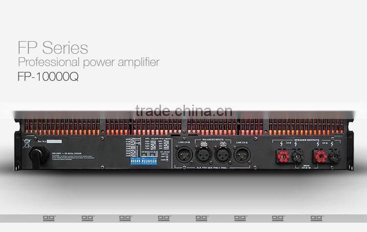 Factory Good Price High Quality Professional Amplifier with Switch Power Supply 2*2350W