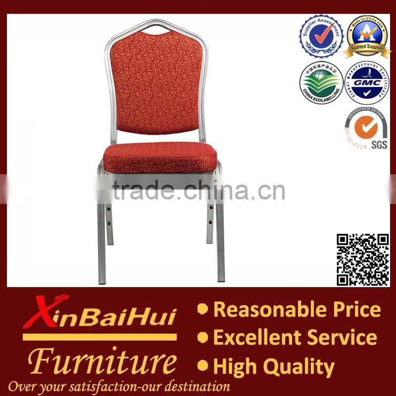 Modern red color BH-L8314 metal dining chair hotel chair