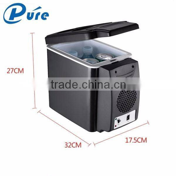 Car DC 12V-24V fridge refrigerator 6L capacity car freezer/mini car fridge