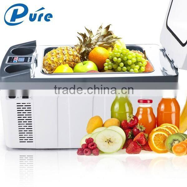 2016 Hot sale cheap car fridge freezer,DC12V-24V 20L mini portable refrigerator