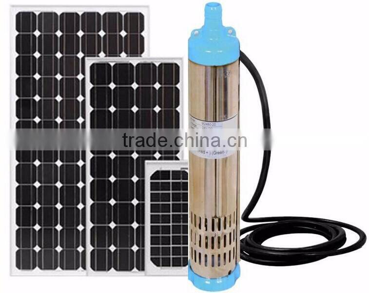 12v 24v 48v 132w-2000w solar powered water pump with mppt controller