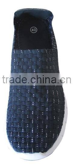 Handmade Slip-On Elastic Woven Shoes HT-109714-205