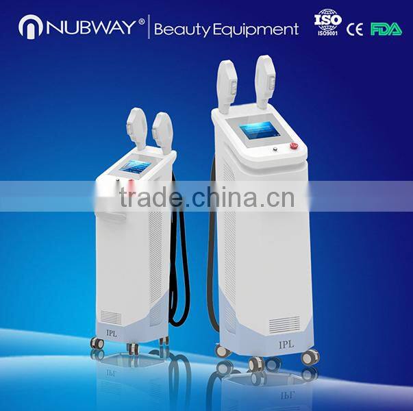 2015 SHR950 SHR remove unwanted hair permanently/e-light ipl rf+nd yag laser multifunction machine