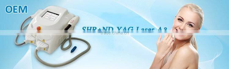 2016 best selling and professional shr ipl hair / laser tattoo removal machine price