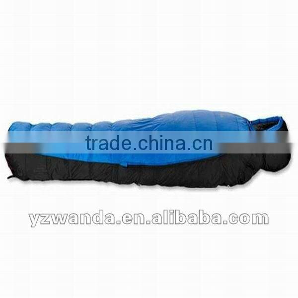fashion outdoor goose feather sleeping bag