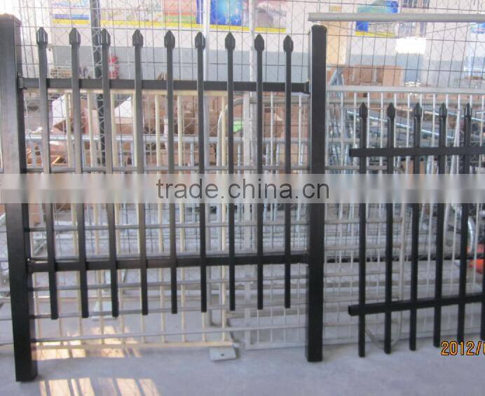 garden wrought fence panel