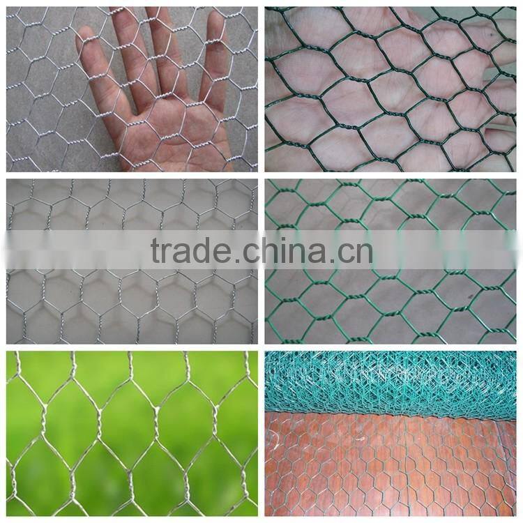 Hexagonal PVC Coated Chicken Wire Mesh