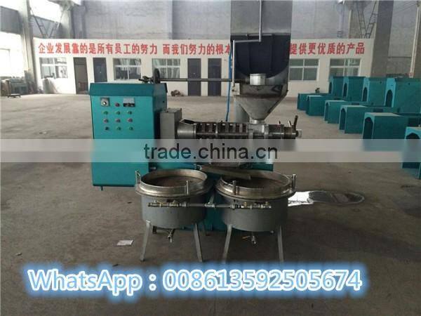 High capacity cold oil press machine with low price / coconut oil press machine