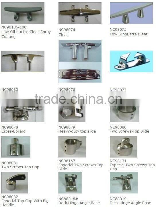 Marine Hardware | Stainless Steel Deck Hardware | Stainless steel marine boat hardware