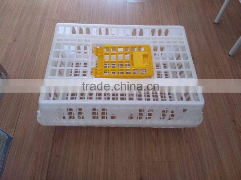 2015 china best price plastic cage for chicken transportation