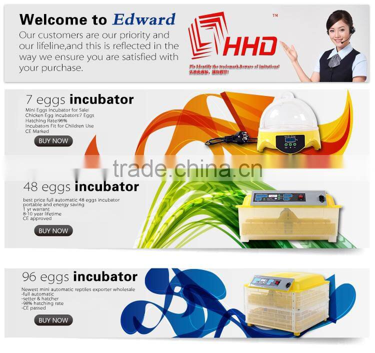 HHD 96% Hatching Rate Cheap and High Quality Chicken Duck Goose Parrot Small Birds Ostrich Egg Incubator Hatching 50 Eggs