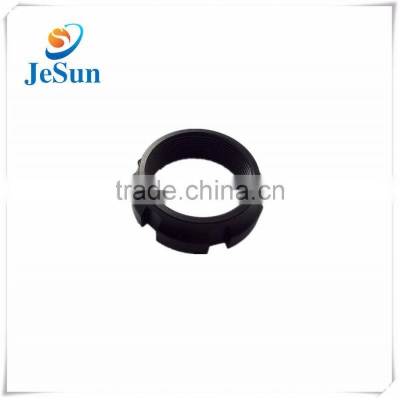 aluminum cnc milling part with black anodized