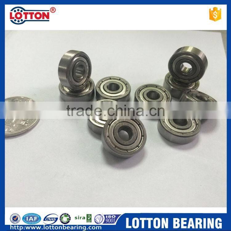 LOTTON High Precision Double Slotted Small Ball Bearing 626 Zz