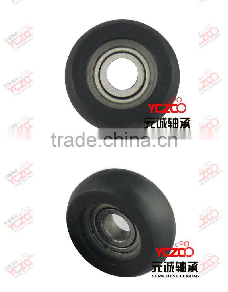 simple design door pulley abec -5 ball bearing finished