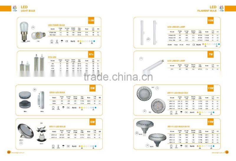 J118 920lm 10w equal to 100w R7S 3528 smd high lumen corn light