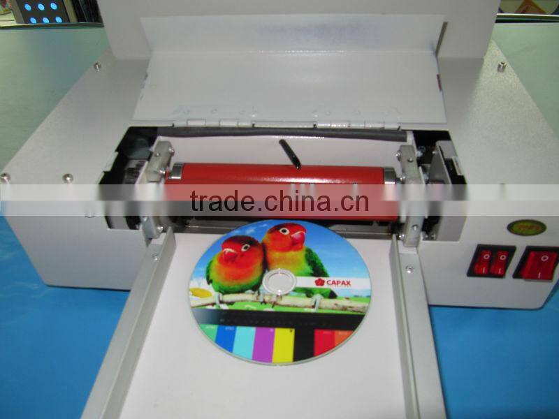 UV golssy oil coating machine for CD DVD disc
