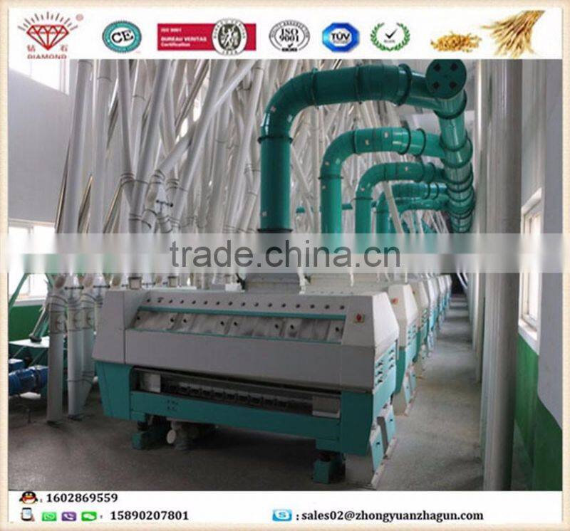 Fully Automatic all-purpose wheat flour mill production line (50Ton per 24 hour)