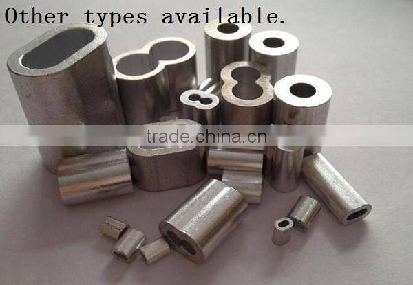 CE 10mm hourglass sleeves 8 type Aluminum Ferrule for wire price