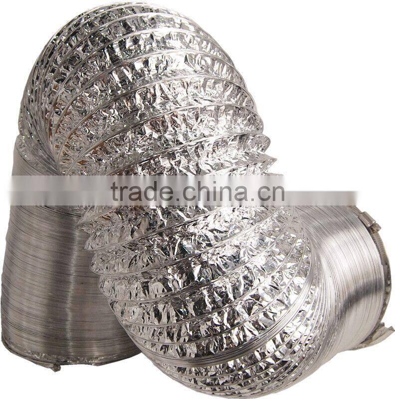 Hydroponic 4'' Aluminum Flexible Ducting Air Conditioning Duct/Aluminum Flexible Duct/air conditioning pvc duct