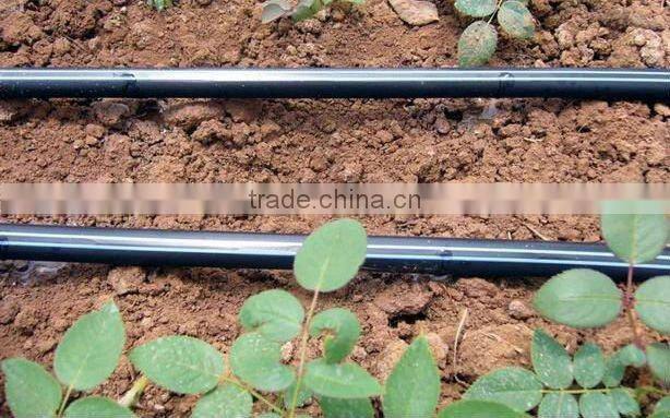 China manufacture double blue line integral drip tape