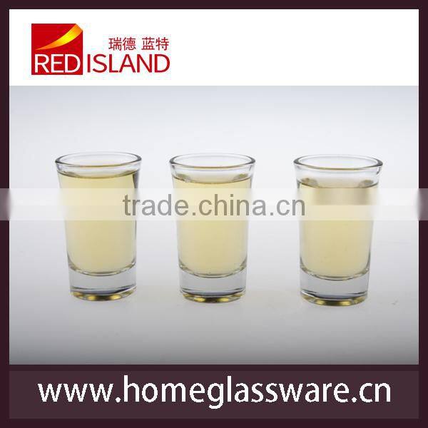 2016 hotsale high quality 1oz 1.5oz shot glass whicky glass cup