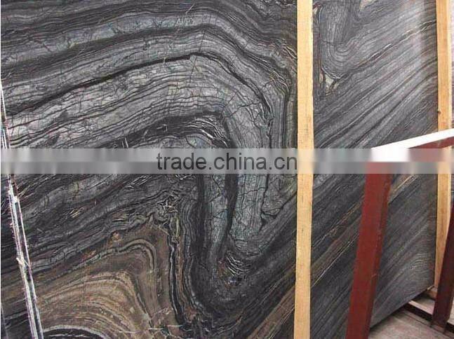 Good price natural ancient wood marble slabs