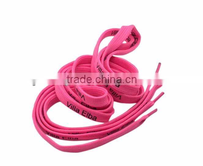 Polyester shoes lace