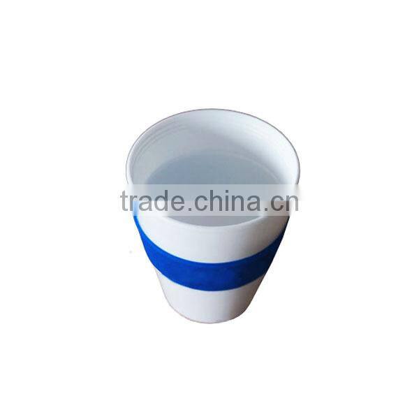 12oz Plastic reusable coffee cup custom