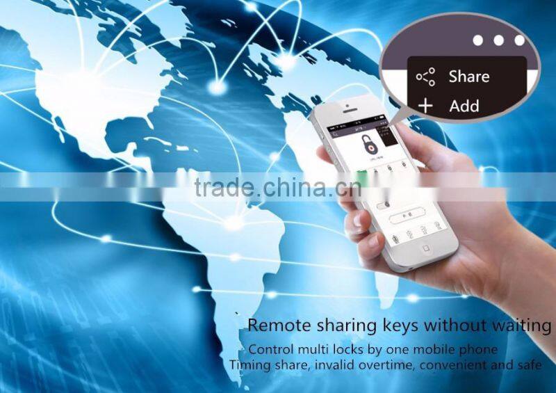 Smart Anti-theft Bluetooth Bicycle Lock, Fashion Horseshoe Design Bicycle Electric Lock With Alarm For Wholesale