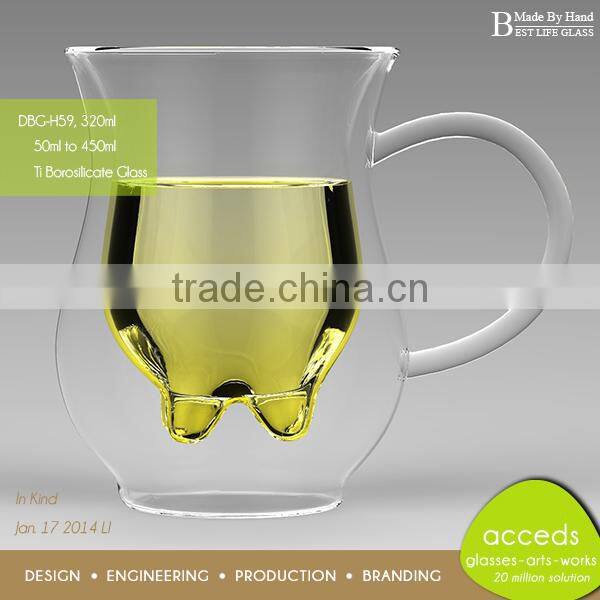 Bulk New Design Drinking Glass Milk Cup Cheap
