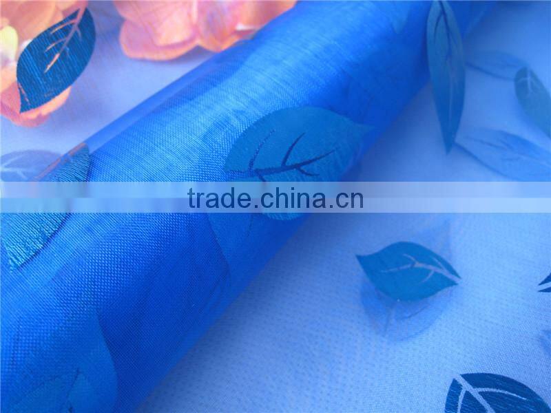 Hot Sale Sheer Organza Grey/White Table Cloth/Table Runner