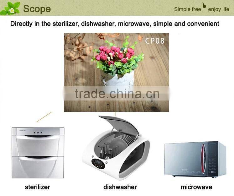 Unique design pot cement flower pot for plant garden pot