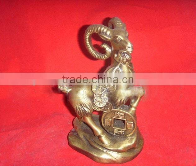 Casting bronze lady craft for home decoration