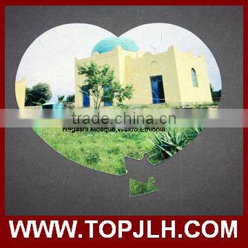 Best selling custom photo printed paper jigsaw puzzle