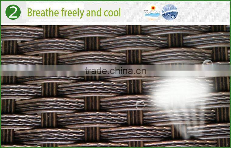 rattan furniture outdoor aluminum sofa set