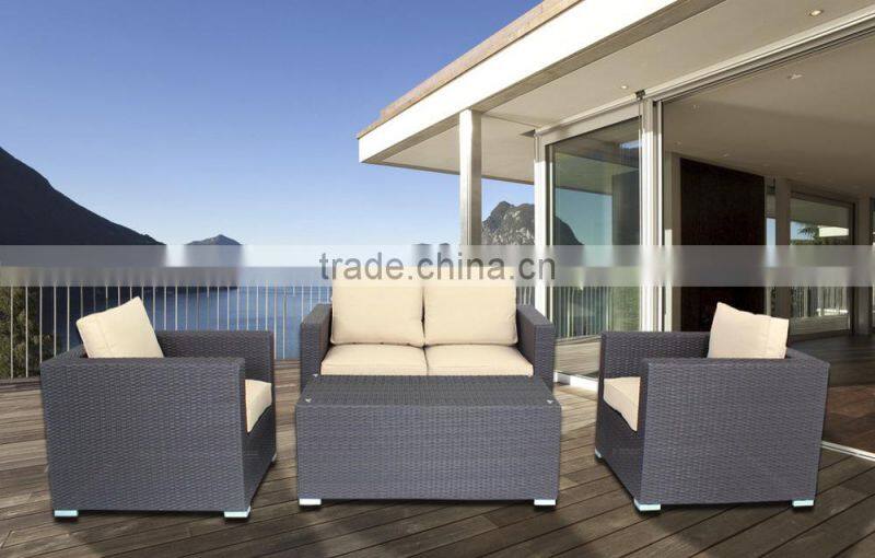outdoor rattan wicker garden sofa set