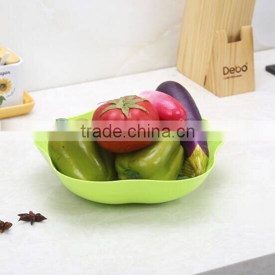 wholesale colorful plastic fruit tray fruit bowl snack tray nut bowl candy tray