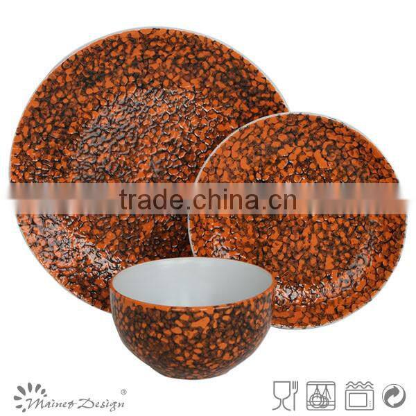 embossed dinnerware 16pcs stoneceramic white embossed dinnerware set ceramic embossed dinnerware