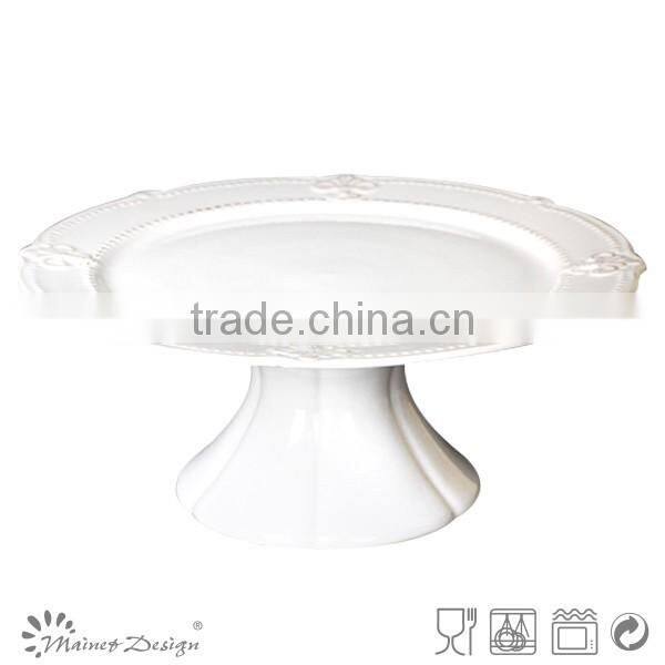 Hot sale! Colorful & Handmade ceramic wholesale cake stands