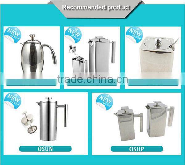 New Arrival Pyrex Glass Wall Hand French Press Coffee Maker