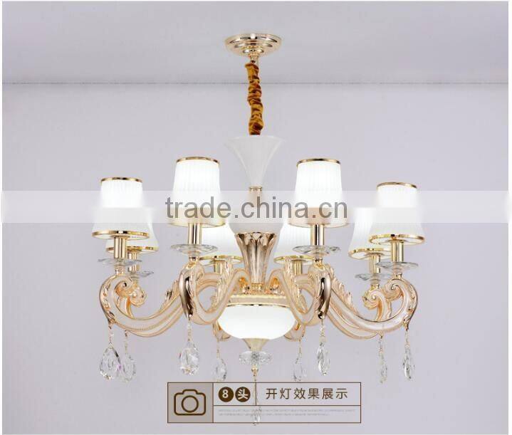 M987 Momoda decorations luxury big 10+5 arms Crystal modern living room lobby lighting chandelier pendant lamp
