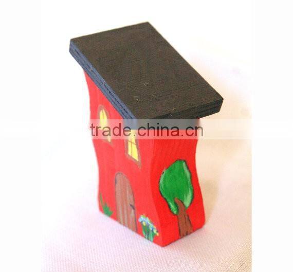 Wooden house Wood toy Wood house