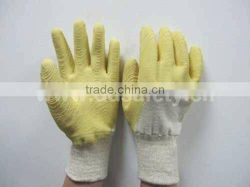 DDSAFETY 2017 With 5years experience Safety cotton with latex glove