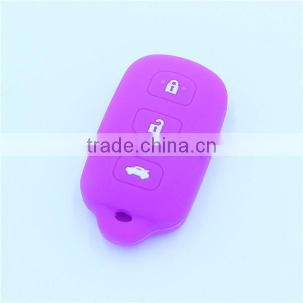 For TOYOTA 4Runner Sequoia Matrix Remote Keys jackets with panic buttons silicone key bags