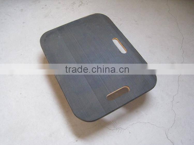 moving plant pot dolly wooden flower pot stand tool cart