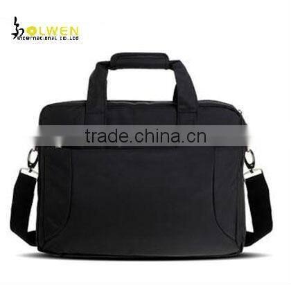 Simple laptop bag briefcase for business with nylon