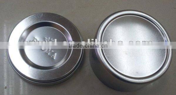 Candle Tin with Debossed Inner lid