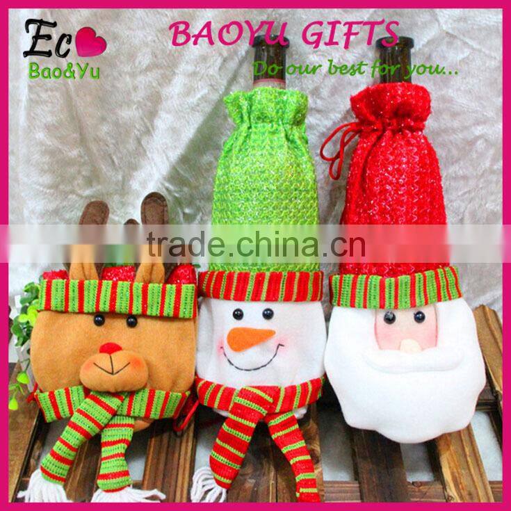 Hot sale cheap christmas santa chair cover wholesale