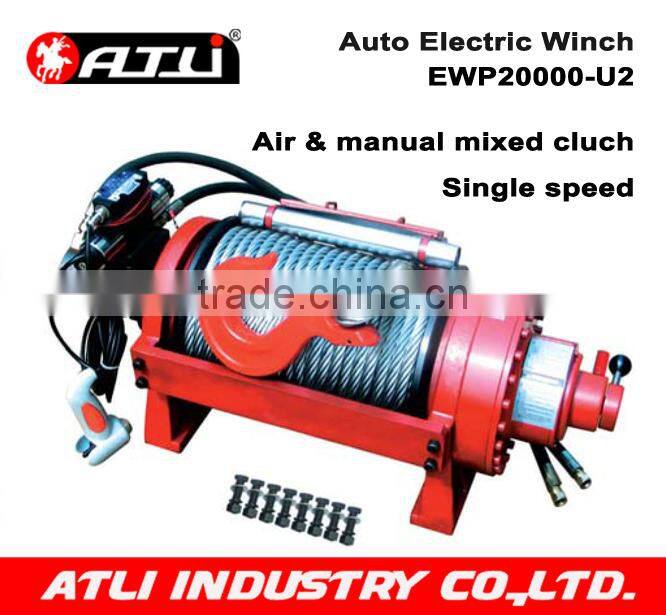 12V electric capstan winch electric winch for truck