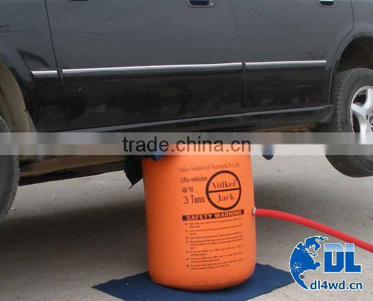 off road lifting exhaust air jack for car